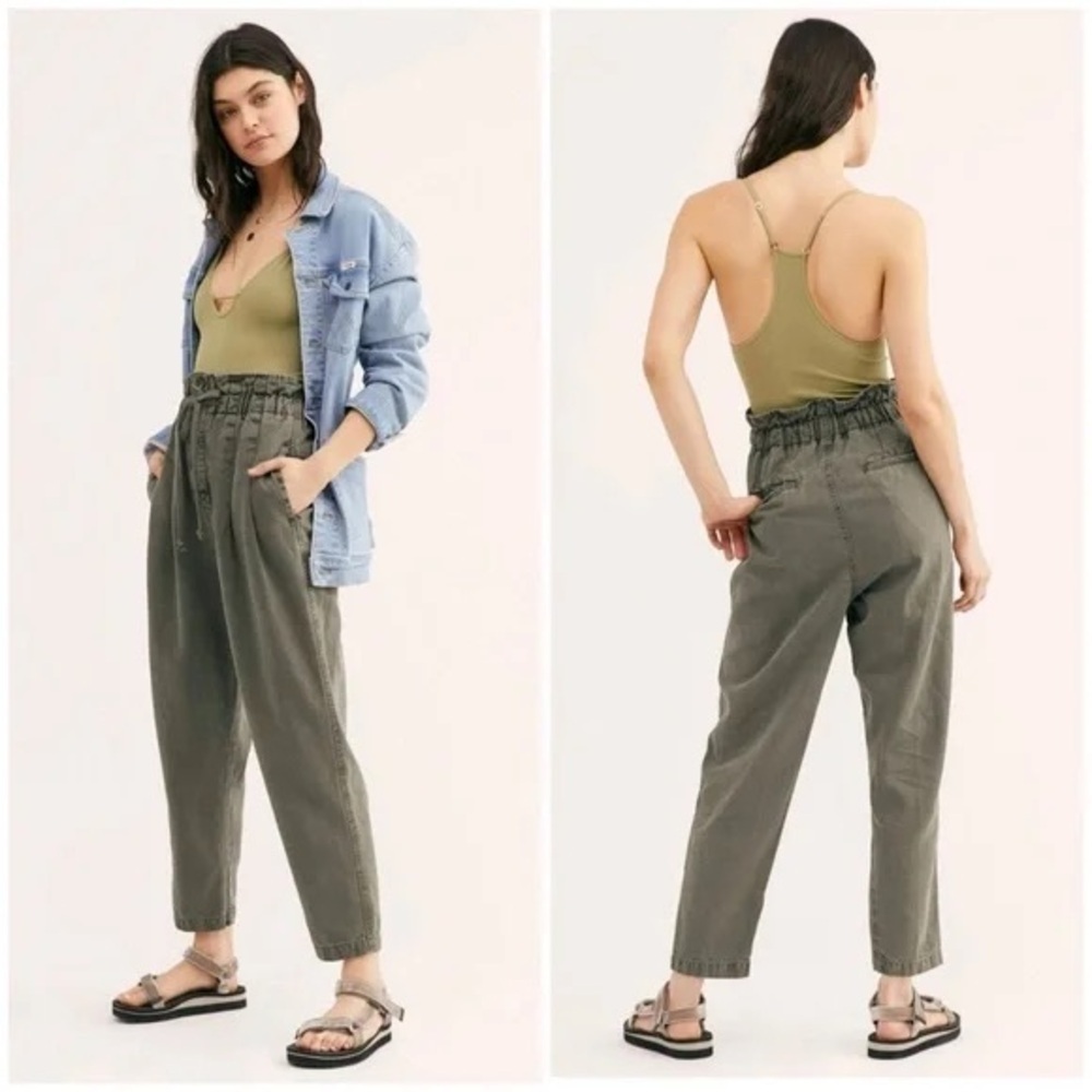7 for all mankind | paper bag waist jogger | size 28
